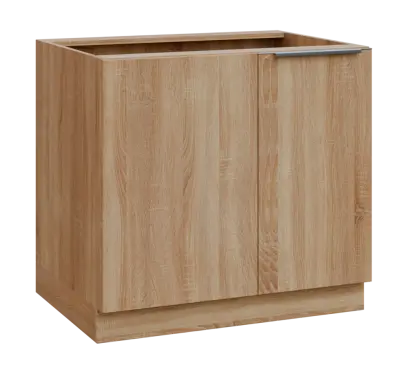 SISR - 9 spodní skříňka, rohová, 1-dveřová, pravá, 870x900x600, dub bardolino